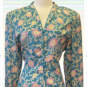 Vintage Floral Blazer